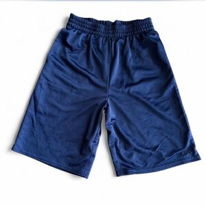 Starter Boys Navy Blue Mesh Athletic Basketball Shorts Size L (10-12)